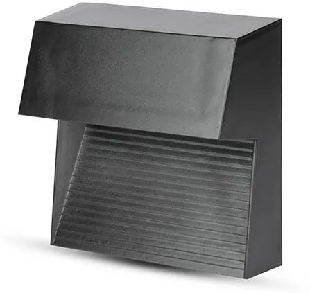 V-TAC Corp iluminat LED Steplight montaj scara/perete 3W 4000K - negru