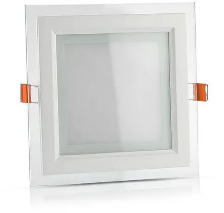 V-TAC PANOU LED 12W RAMA STICLA 4000K ALB NEUTRU