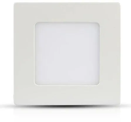 V-TAC Panou LED patrat incorporabil 18W 6400K alb rece