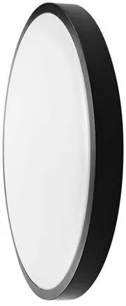 V-TAC Plafoniera LED 30W IP44 cu senzor 4000K alb neutru - negru