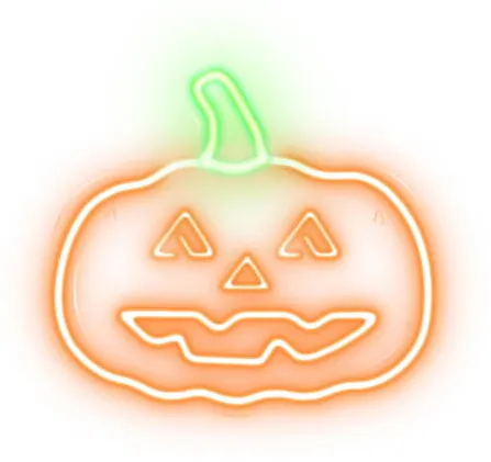 Forever light RECLAMA LUMINOASA NEON LED LUMINA VERDE/PORTOCALIE HALLOWEEN