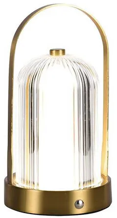 V-TAC Lampa birou 3IN1 cu acumulator 1800MAH - french gold