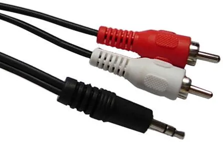 LTC CABLU JACK 3.5 STEREO /2RCA GOLD 5M