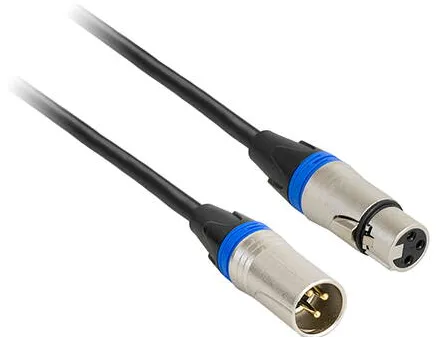 BST CABLU PROFESIONAL XLR TATA - XLR MAMA 0.6M
