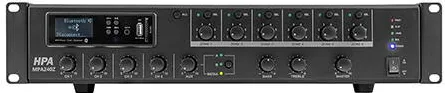 HPA Amplificator linie 19'' 110V/240W 6 zone bluetooth/USB