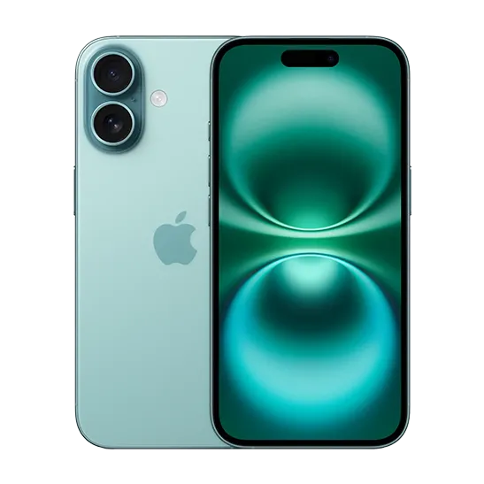 Smartphone Apple iPhone 16, 128GB, 5G, Teal