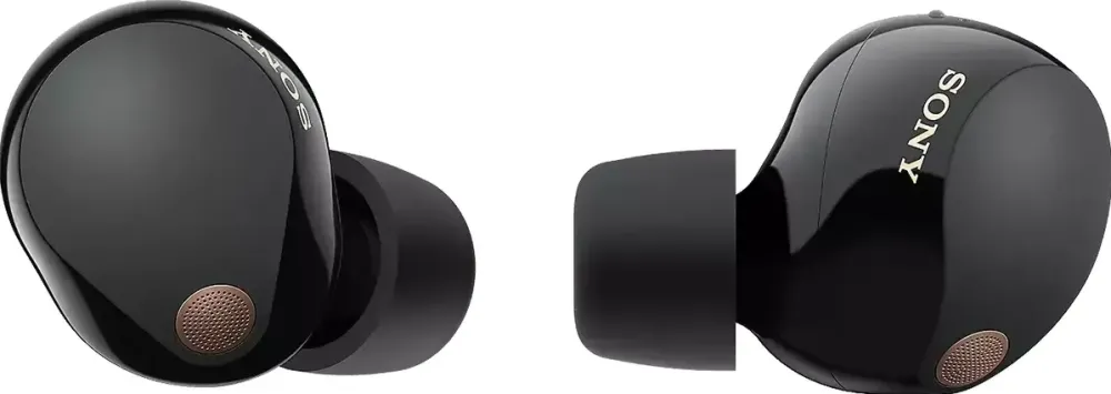 Casti Sony Casti Audio In-Ear Sony WF-1000XM5B, True Wireless, Bluetooth, Noise cancelling, Microfon, Autonomie de pana la 24 ore, Incarcare rapida, IPX4, Negru