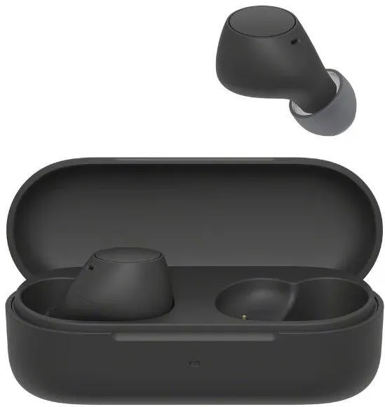 Casti Sony Casti In-Ear Sony WF-C510B, True Wireless, Conexiune multipunct, Incarcare rapida, Mod Ambient Sound, Microfon, Bluetooth, IPX4, Autonomie 11 ore, Negru
