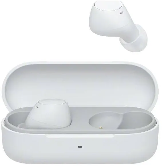 Casti Sony Casti In-Ear Sony WF-C510W, True Wireless, Conexiune multipunct, Incarcare rapida, Mod Ambient Sound, Microfon, Bluetooth, IPX4, Autonomie 11 ore, Alb