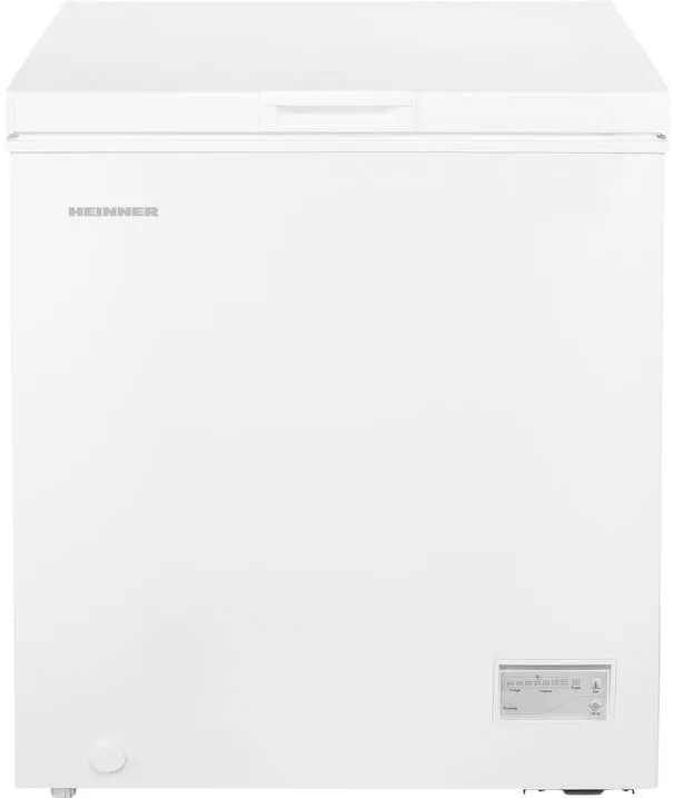 HEINNER HCF-HM145CE++, 142 l, Clasa E, Convertibila Frigider/Congelator, Control electronic, Alb