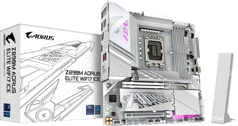 Placa de Baza GIGABYTE Z890M AORUS ELITE WIFI7 ICE