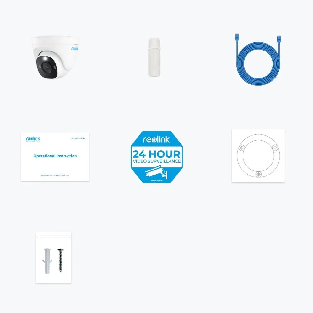 Camera Supraveghere REOLINK  P334 - Smart 4K 8MP Ultra HD Exterior PoE Security Supports 256GB & Person/Vehicle/Pet Detection