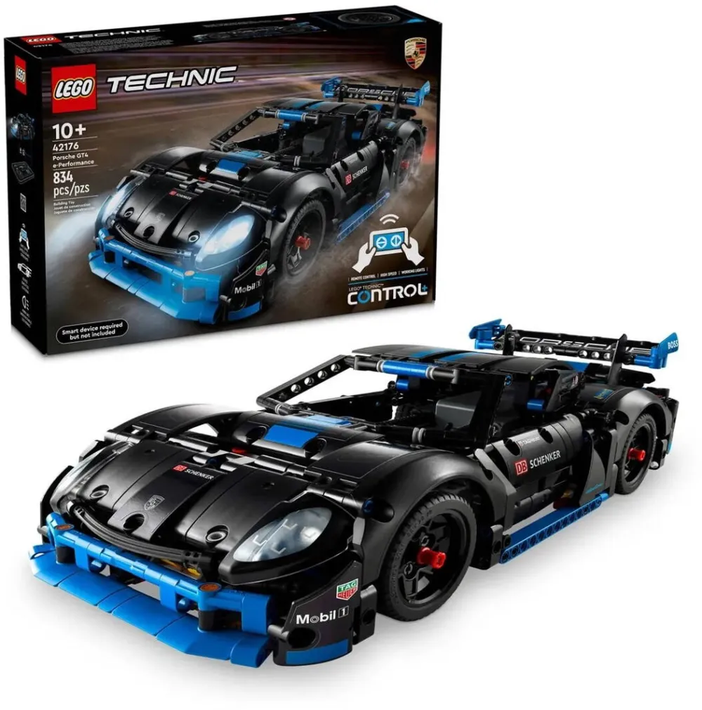 LEGO TECHNIC 42176 Porsche GT4 e-Performance Race Car