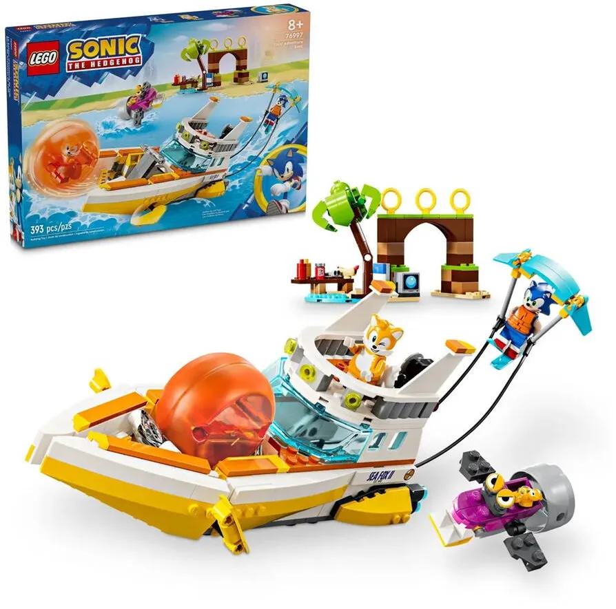 LEGO SONIC THE HEDGEHOG 76997 Tail's Adventure Boat