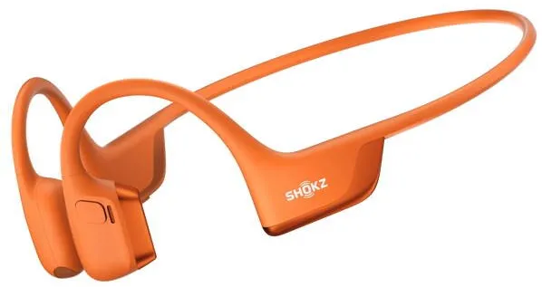 Casti Bluetooth SHOKZ Shokz OpenRun Pro 2, pomarańczowe – bone conduction headphones
