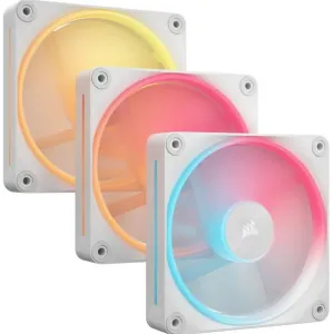 Corsair Ventilator iCUE Link LX120-R RGB Starter Kit Reversed 120mm Three Fan Pack White