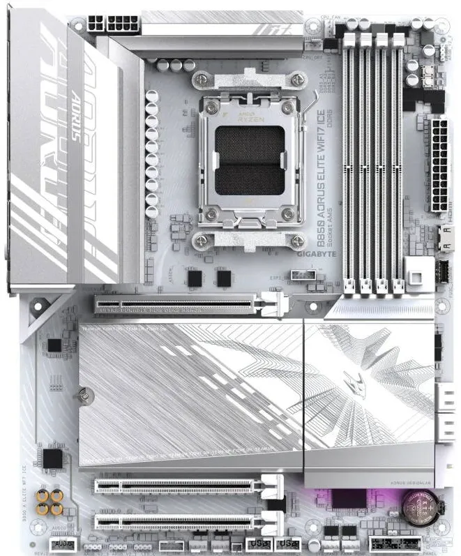 Placa de Baza GIGABYTE B850 AORUS ELITE WIFI7 ICE