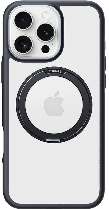Torras Etui Torras Ostand R Fusion for iPhone 16 ProMax (Black)