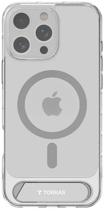 Torras Torras Pstand Series Case for iPhone 16 ProMax (Transparent)