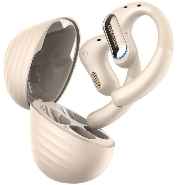 Casti Bluetooth OneOdio Słuchawki bezprzewodowe OWS OneOdio OpenRock Pro (beżowy)