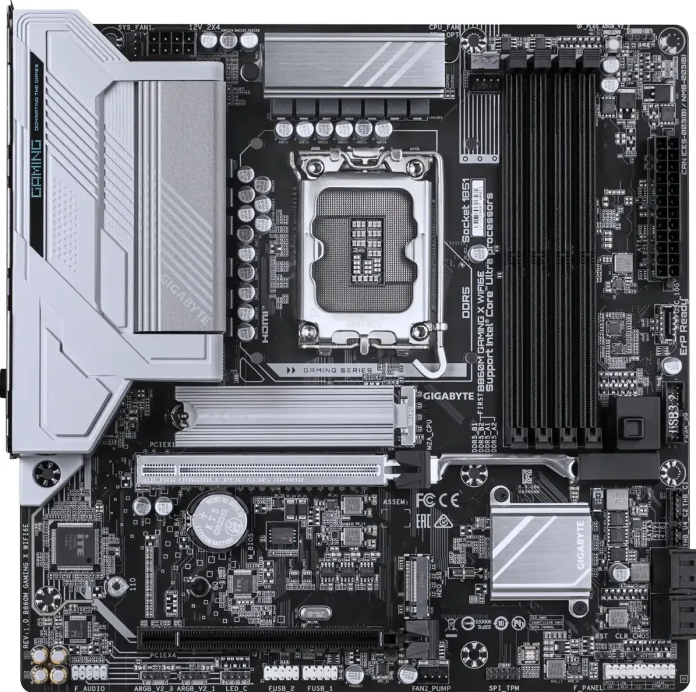 Placa de Baza GIGABYTE Placa de baza B860M GAMING X WIFI6E