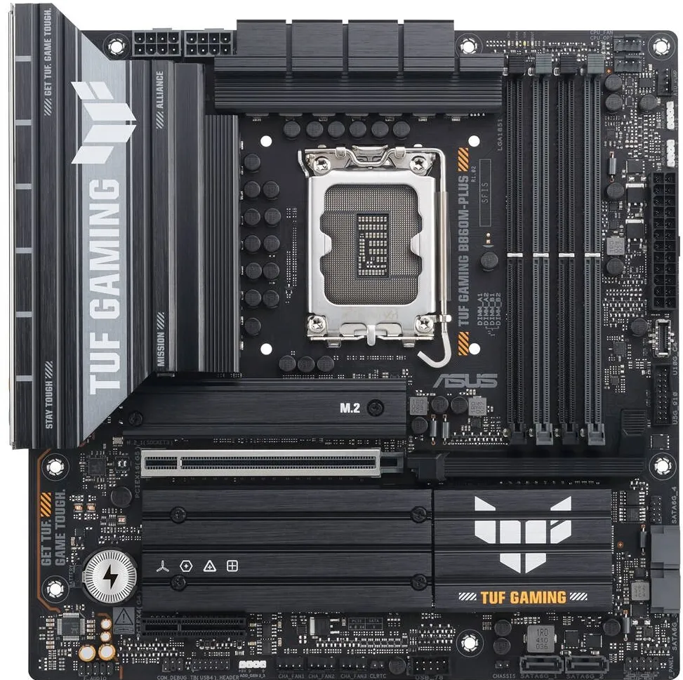 Placa de Baza Asus TUF GAMING B860M-PLUS Intel B860 LGA 1851 (Socket V1) micro ATX