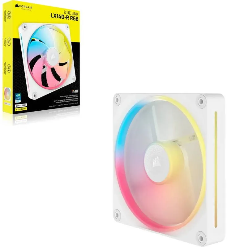 Corsair Ventilator iCUE LINK LX120-R RGB White