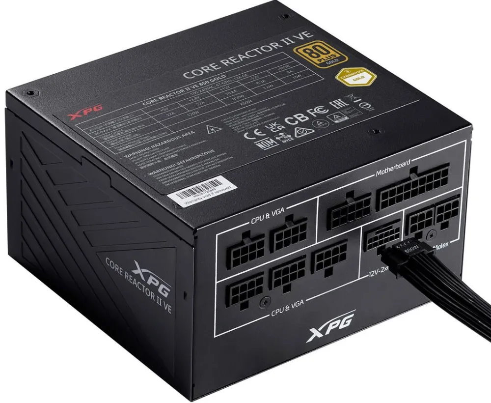 Sursa PC XPG XPG COREREACTOR II VE, 80+ Gold, 750W