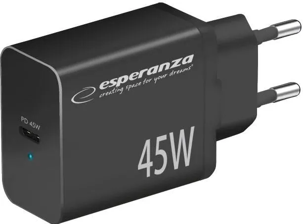 Esperanza Esperanza EZC108K mains charger 45W Black