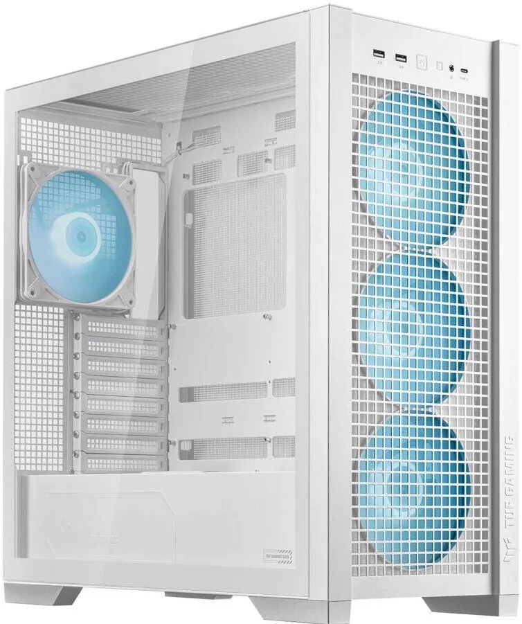 Carcasa PC Asus  TUF Gaming GT302 TG ARGB  - White