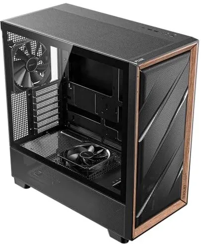 Carcasa PC Antec  Flux Tempered Glass – Black