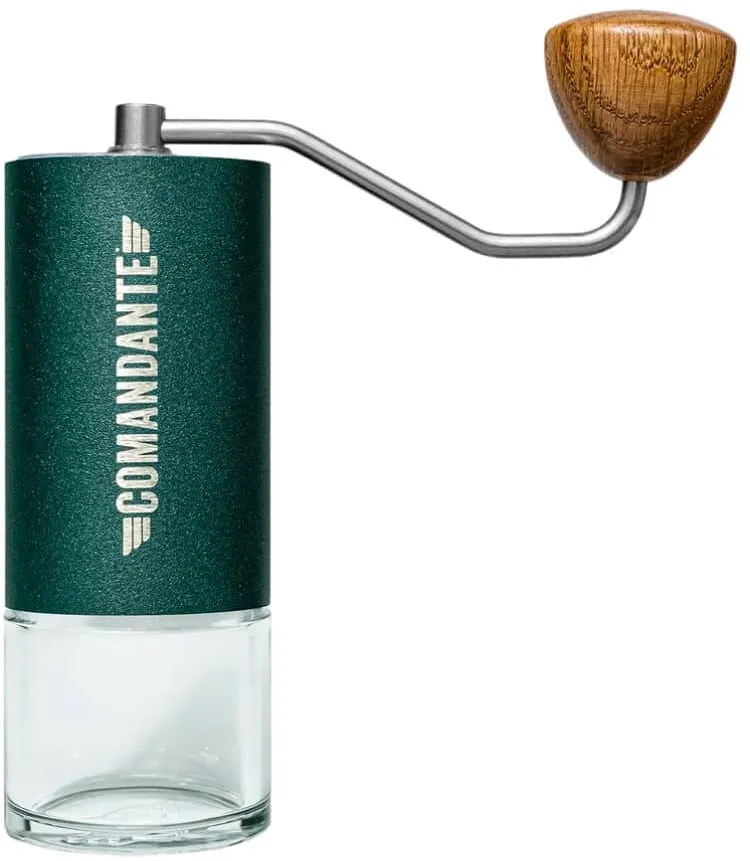 Rasnita Manuala de Cafea COMANDANTE C40 MK4 Nitro-Blade Racing Green