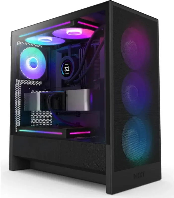 Carcasa PC NZXT H5 Flow RGB (2024) Black