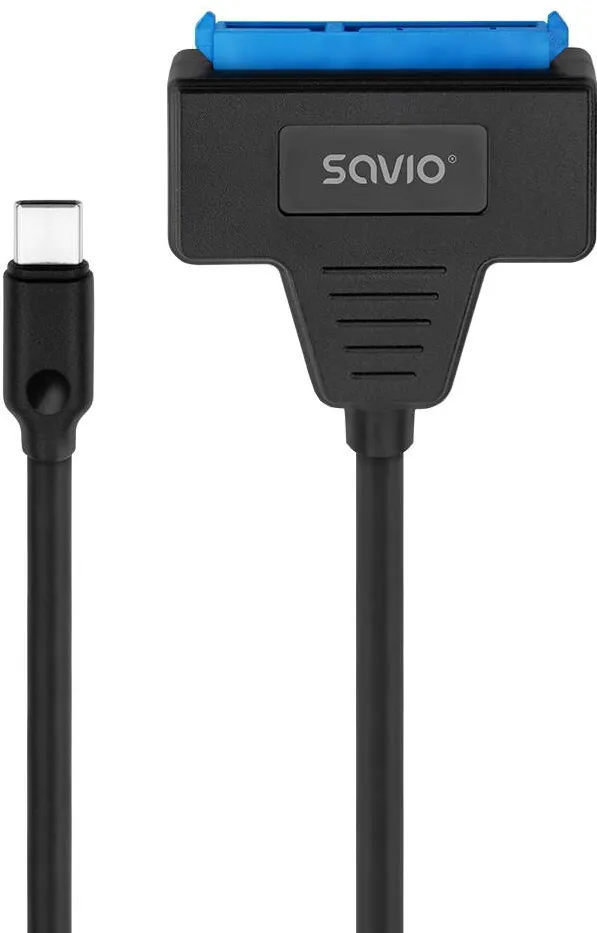 Adaptor SAVIO SAVIO AK-69 Adapter USB-C 3.1 Gen 1 (M) - SATA (F) for 2.5" drives
