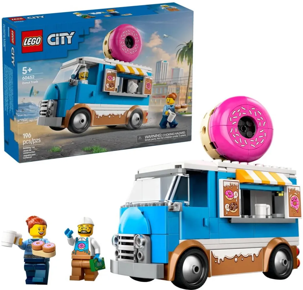 LEGO CITY 60452 Doughnut Truck