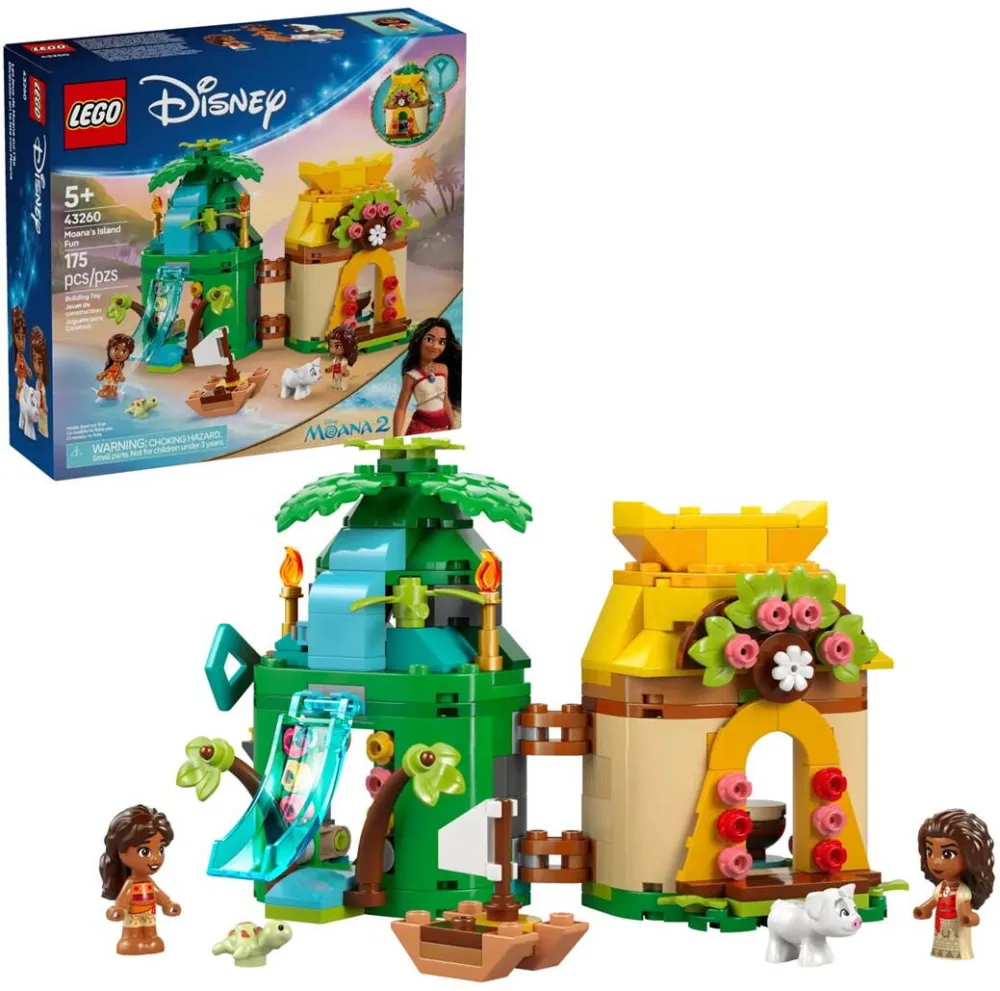 LEGO DISNEY 43260 Moana's Island Fun