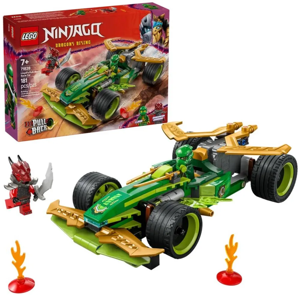 LEGO NINJAGO 71828 Lloyd's Pull-Back Race Car