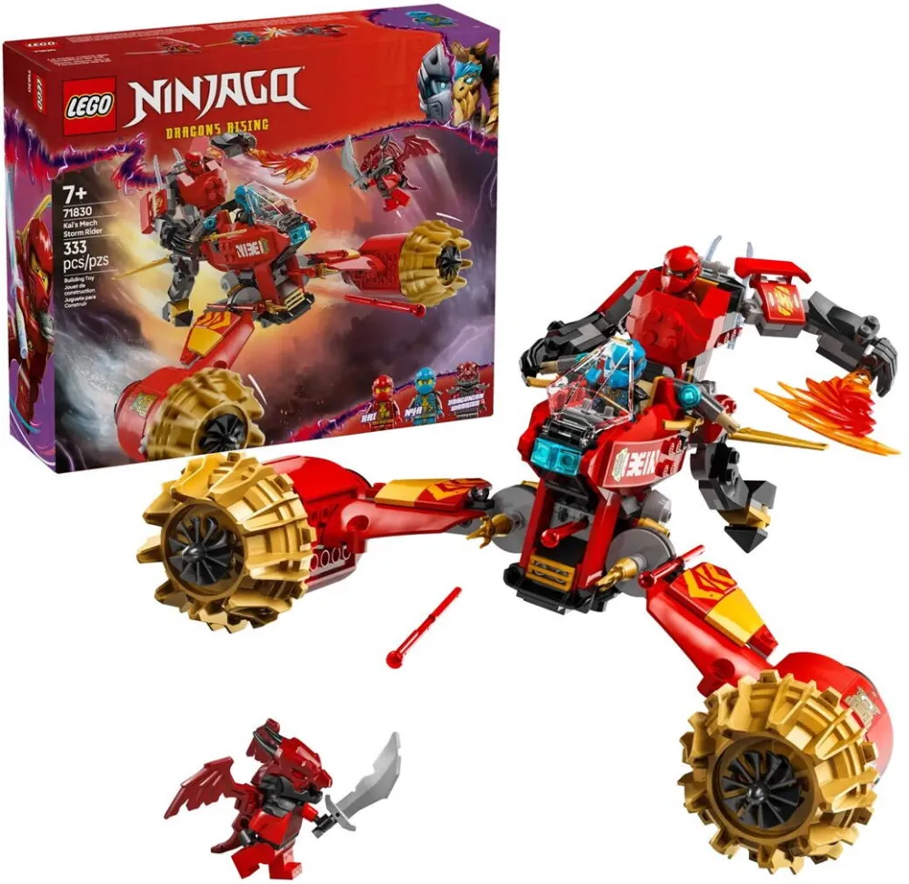 LEGO NINJAGO 71830 Kai's Mech Storm Rider