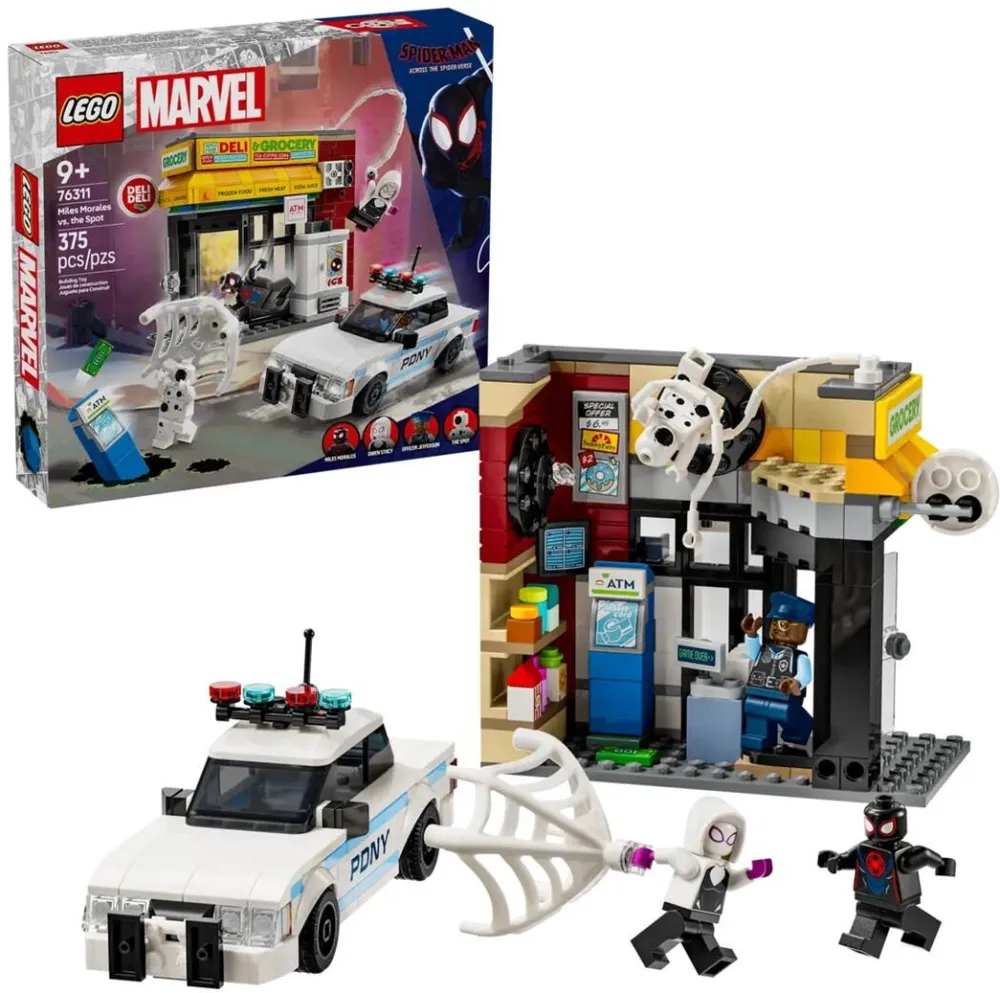 LEGO MARVEL 76311 Miles Morales vs. The Spot