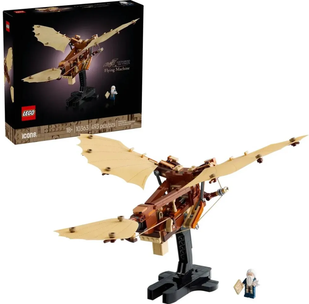LEGO ICONS 10363 Leonardo da Vinci's Flying Machine