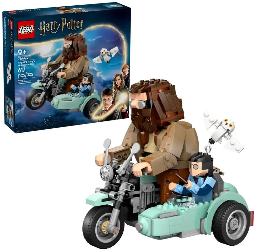 LEGO HARRY POTTER 76443 Hagrid & Harry's Motorcycle Ride