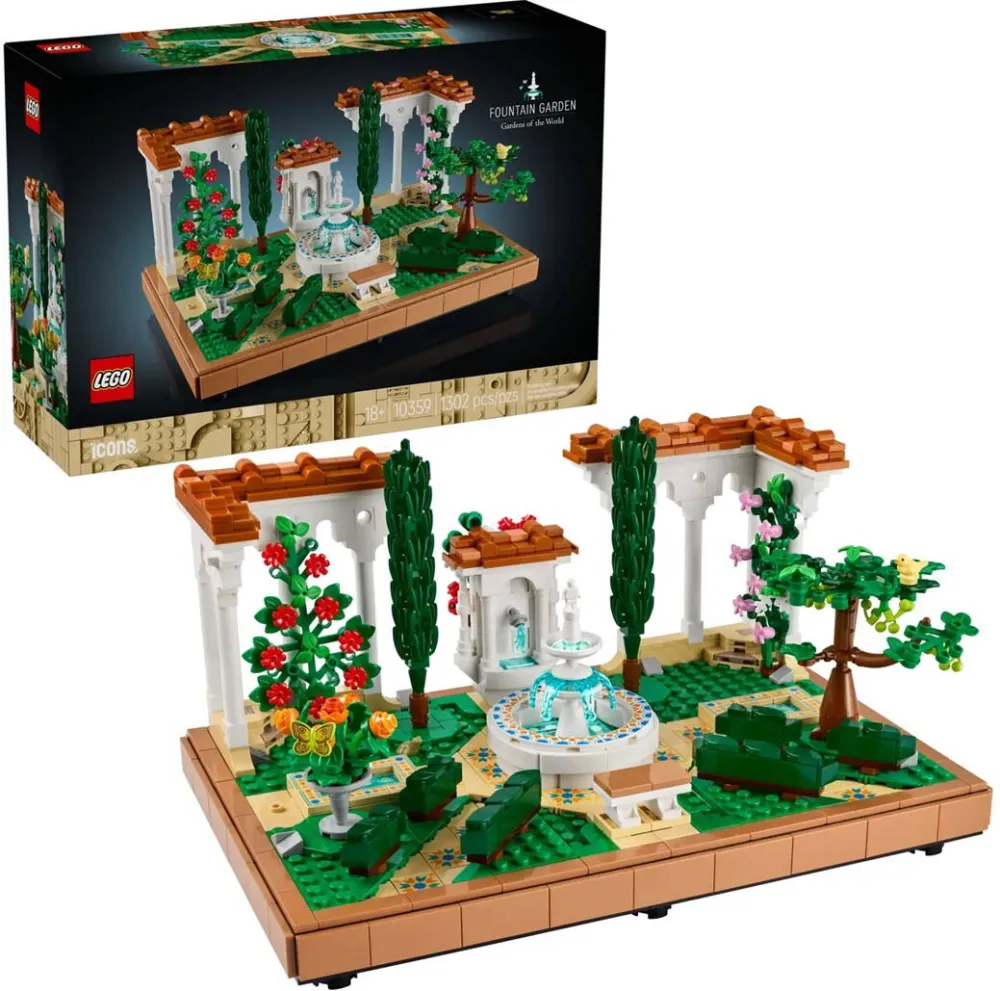 LEGO ICONS 10359 Fountain Garden