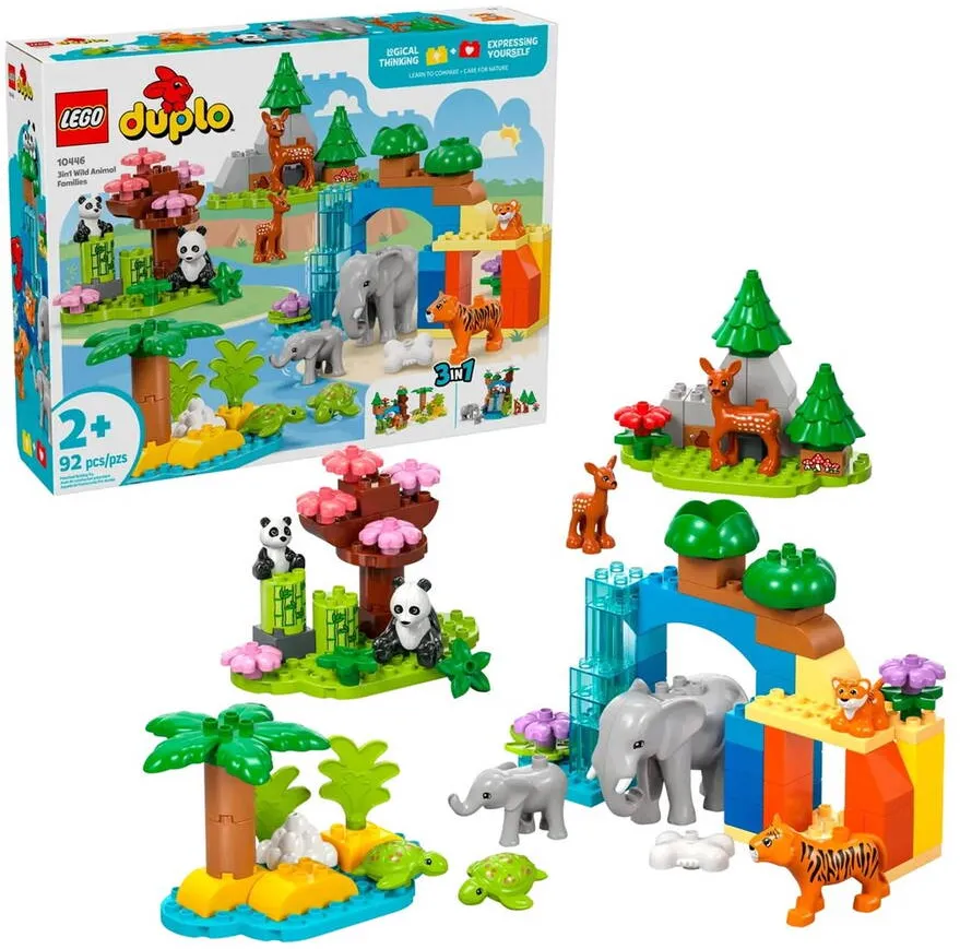 LEGO DUPLO 10446 3in1 Wild Animals Families