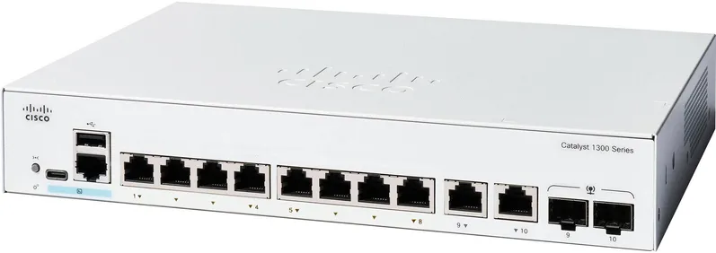 Switch Cisco Gigabit C1300-8T-E-2G