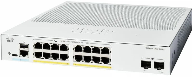 Switch Cisco Gigabit C1300-16T-2G