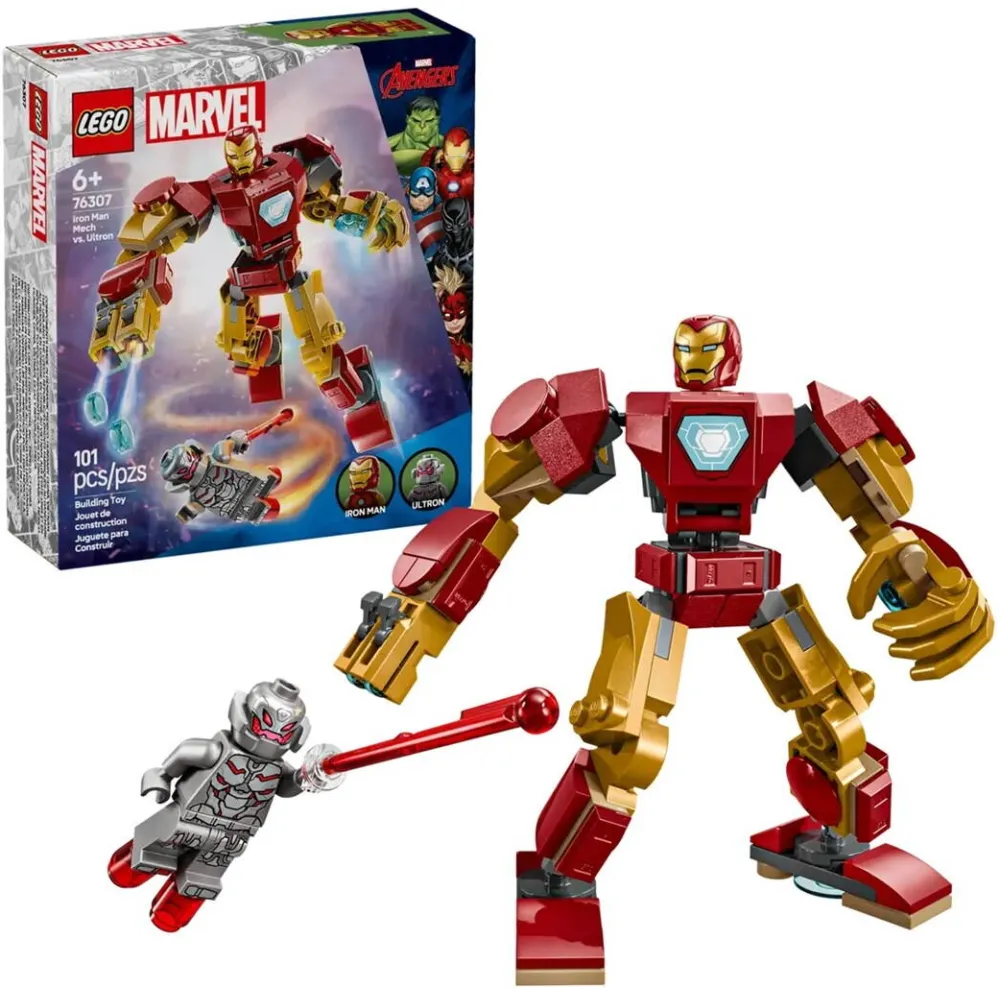 LEGO MARVEL 76307 Iron Man Mech vs. Ultron