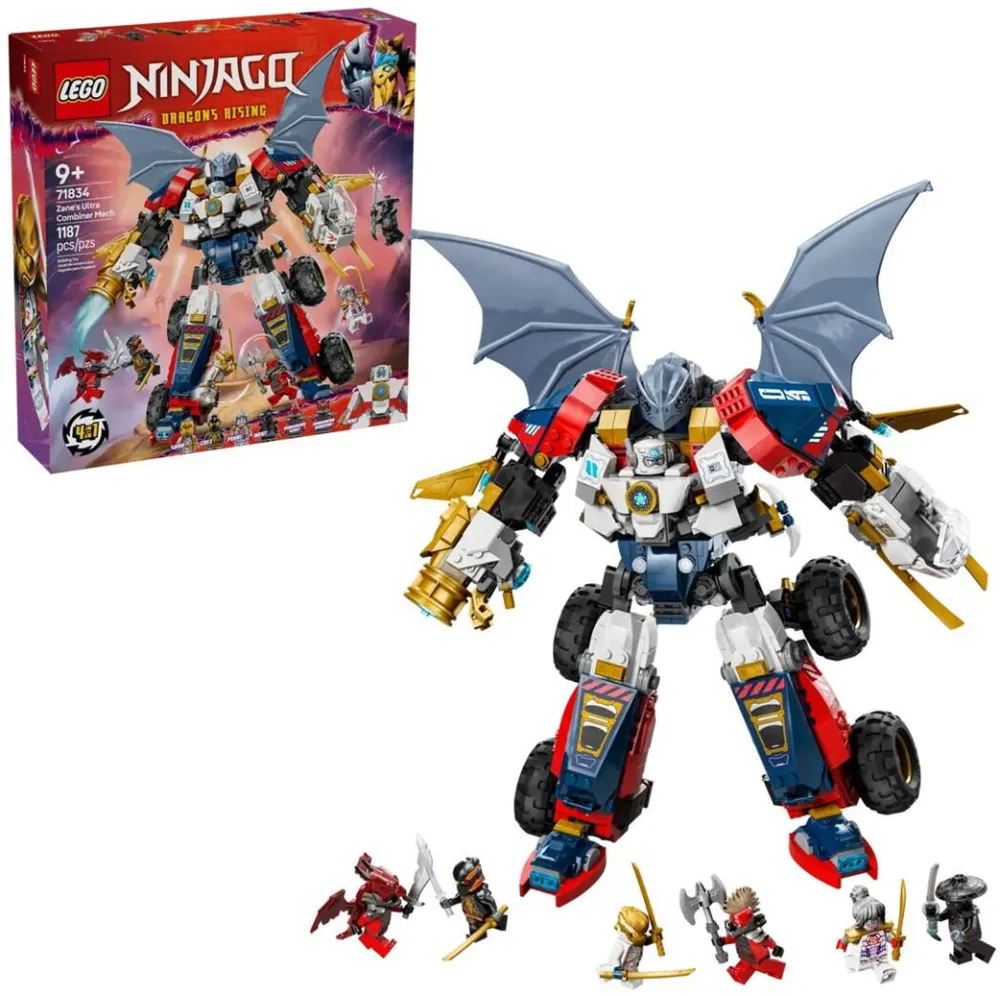 LEGO NINJAGO 71834 Zane's Ultra Combiner Mech