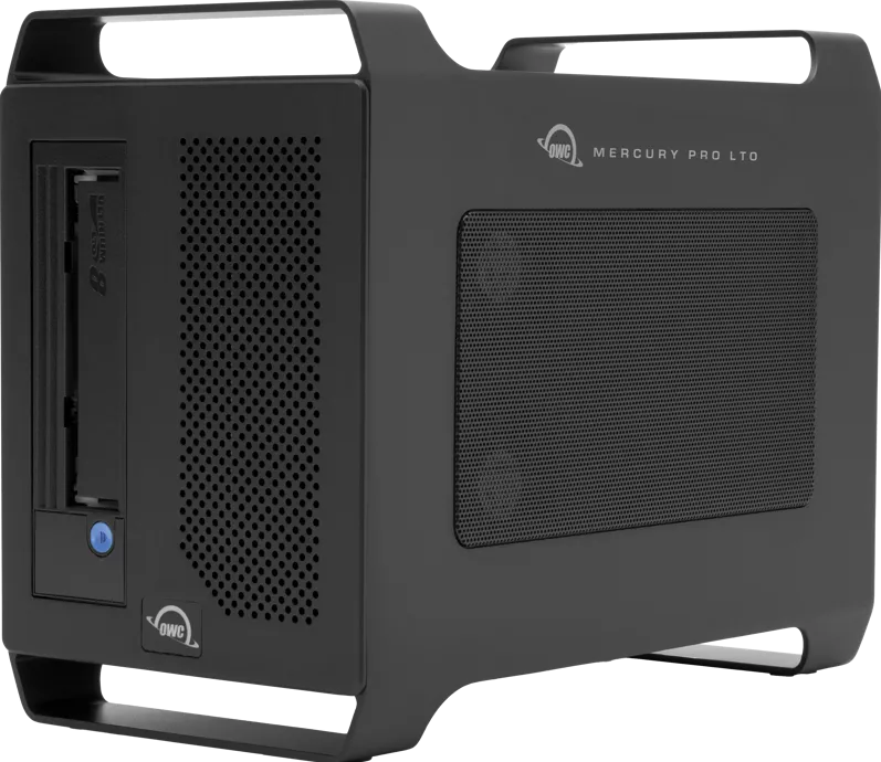 Network Attached Storage OWC Mercury Pro LTO-8 Sol. w/Tape Cleaner - + 4TB Staging SSD (repalce OWCTB3LT8S04)