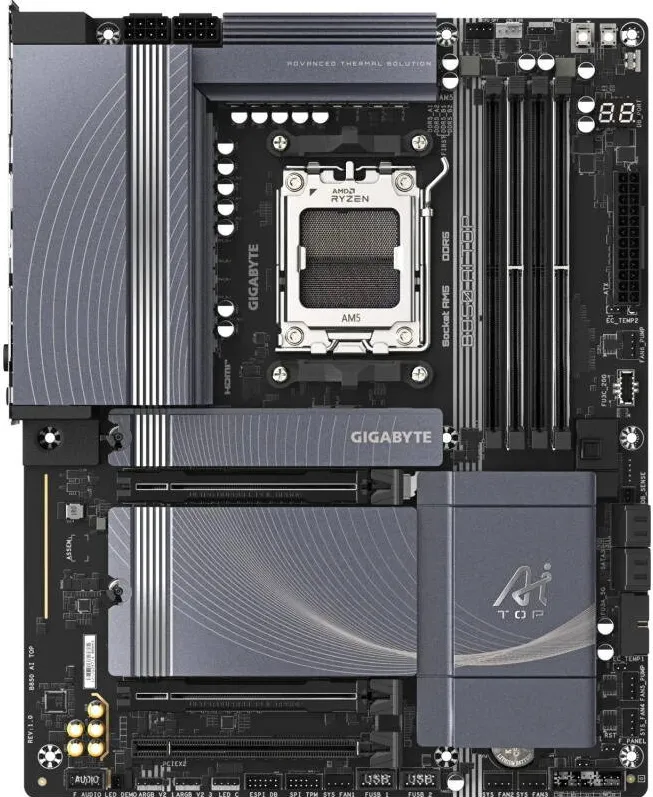 Placa de Baza GIGABYTE B850 AI TOP