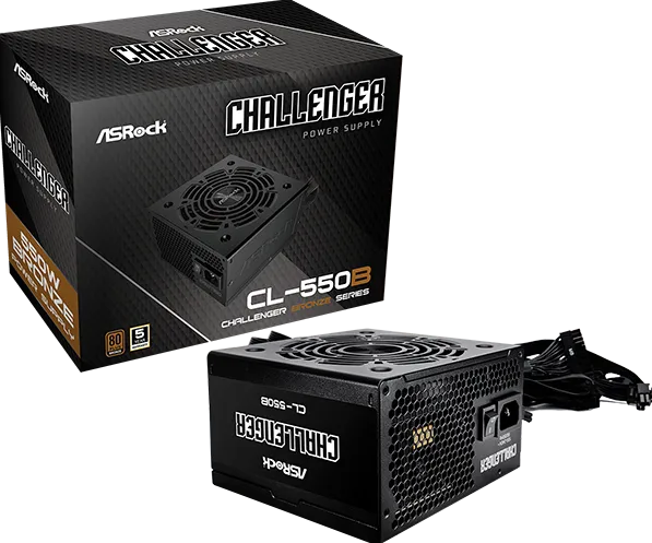 Sursa PC ASRock CHALLENGER, 80+ Bronze, 550W